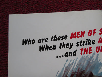 ZEBRA FORCE FOLDED US ONE SHEET POSTER MIKE LANE RICHARD X. SLATTERY 1976 Rendezvous Cinema Movie posters