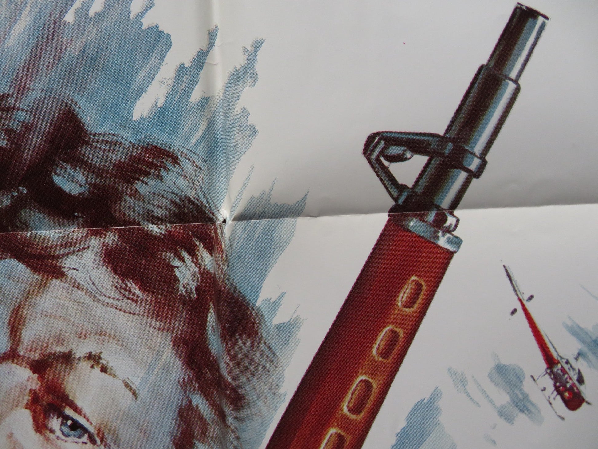 ZEBRA FORCE FOLDED US ONE SHEET POSTER MIKE LANE RICHARD X. SLATTERY 1976 Rendezvous Cinema Movie posters