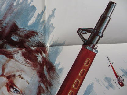 ZEBRA FORCE FOLDED US ONE SHEET POSTER MIKE LANE RICHARD X. SLATTERY 1976 Rendezvous Cinema Movie posters