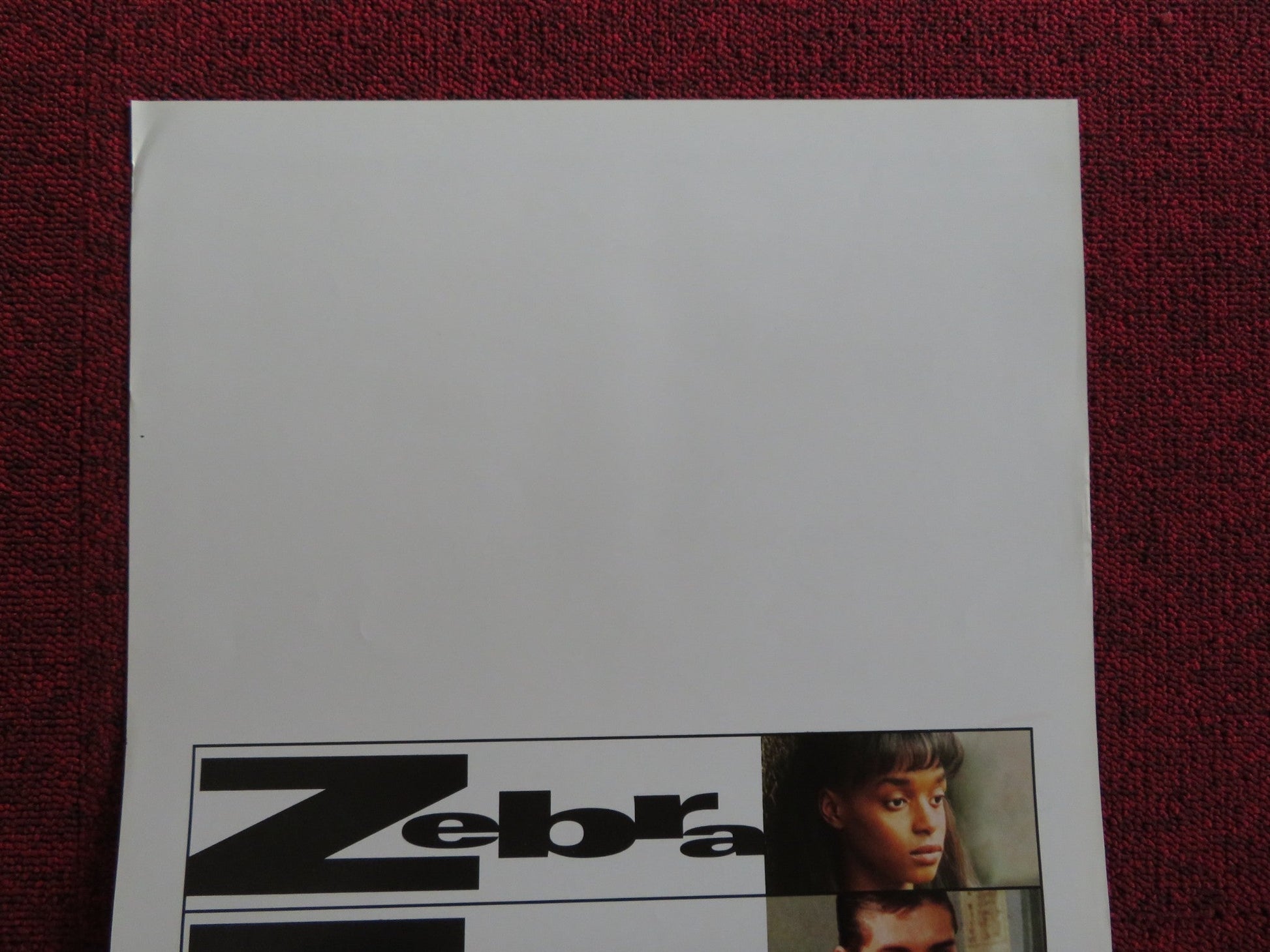 ZEBRAHEAD ITALIAN LOCANDINA POSTER MICHAEL RAPAPORT KEVIN CORRIGAN 1993 Rendezvous Cinema Movie posters