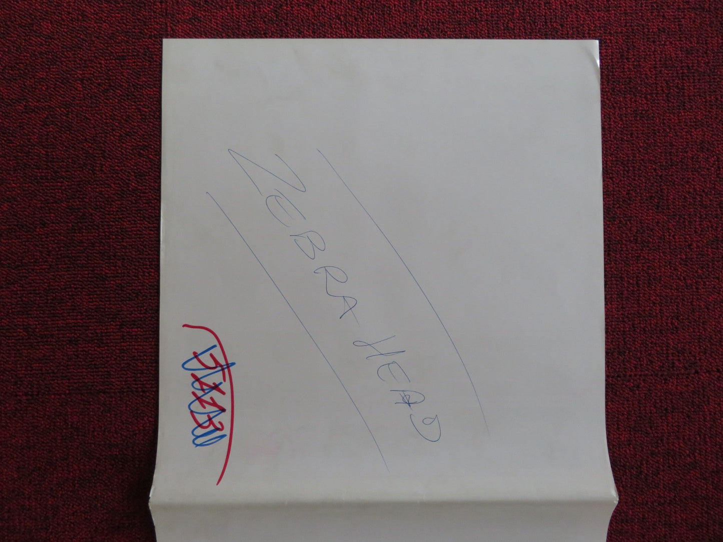 ZEBRAHEAD ITALIAN LOCANDINA POSTER MICHAEL RAPAPORT KEVIN CORRIGAN 1993 Rendezvous Cinema Movie posters