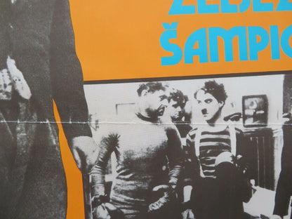 ZELJEZNI SAMPION / THE CHAMPION YUGOSLAVIAN (19.5"x 27") POSTER CHARLIE CHAPLIN Movie posters