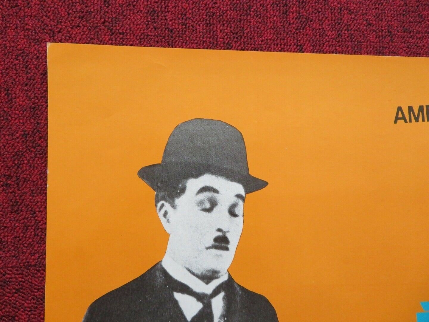 ZELJEZNI SAMPION / THE CHAMPION YUGOSLAVIAN (19.5"x 27") POSTER CHARLIE CHAPLIN Movie posters