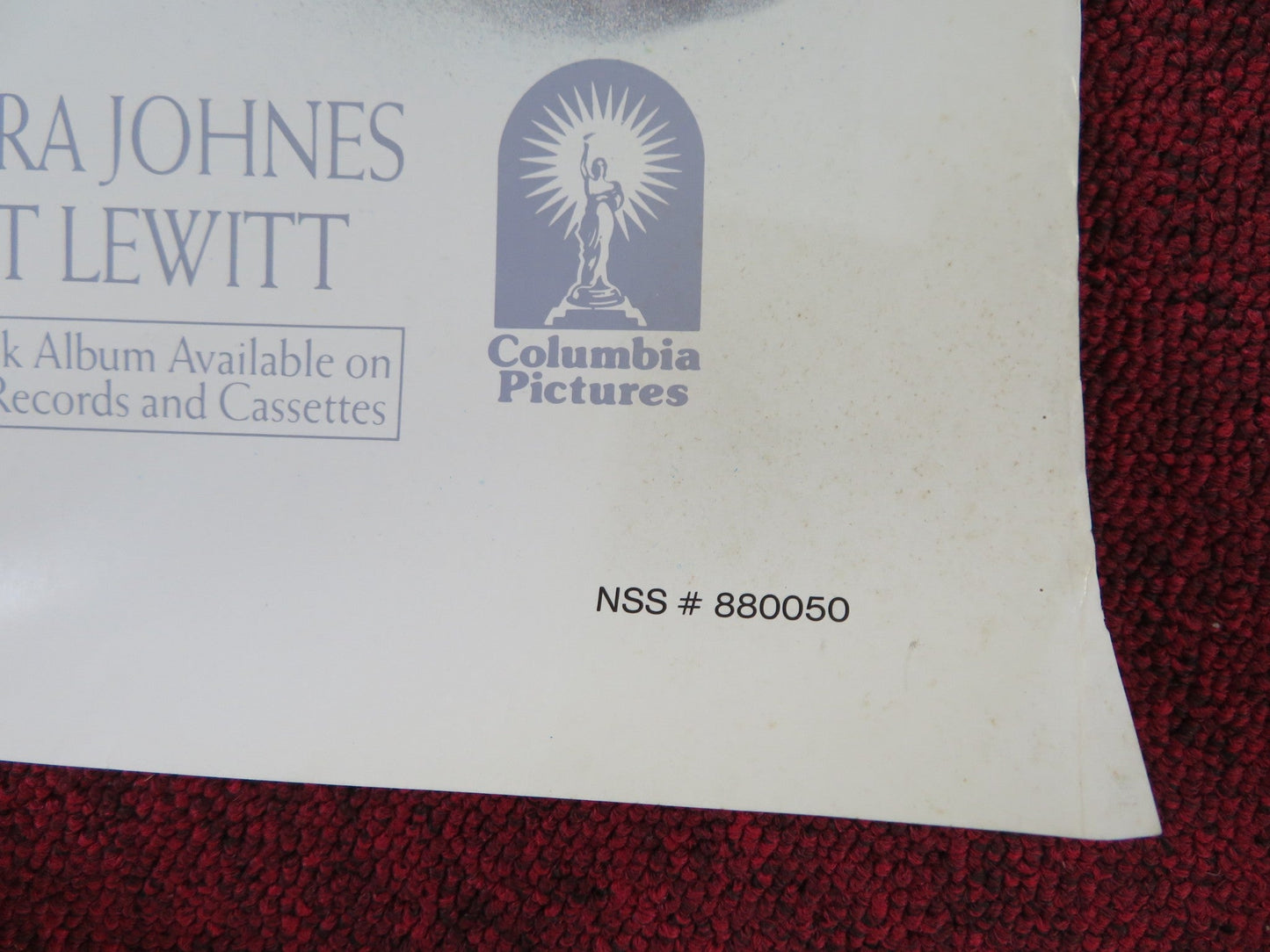 ZELLY & ME FOLDED US ONE SHEET POSTER ISABELLA ROSSELLINI DAVID LYNCH 1988 Rendezvous Cinema Movie posters