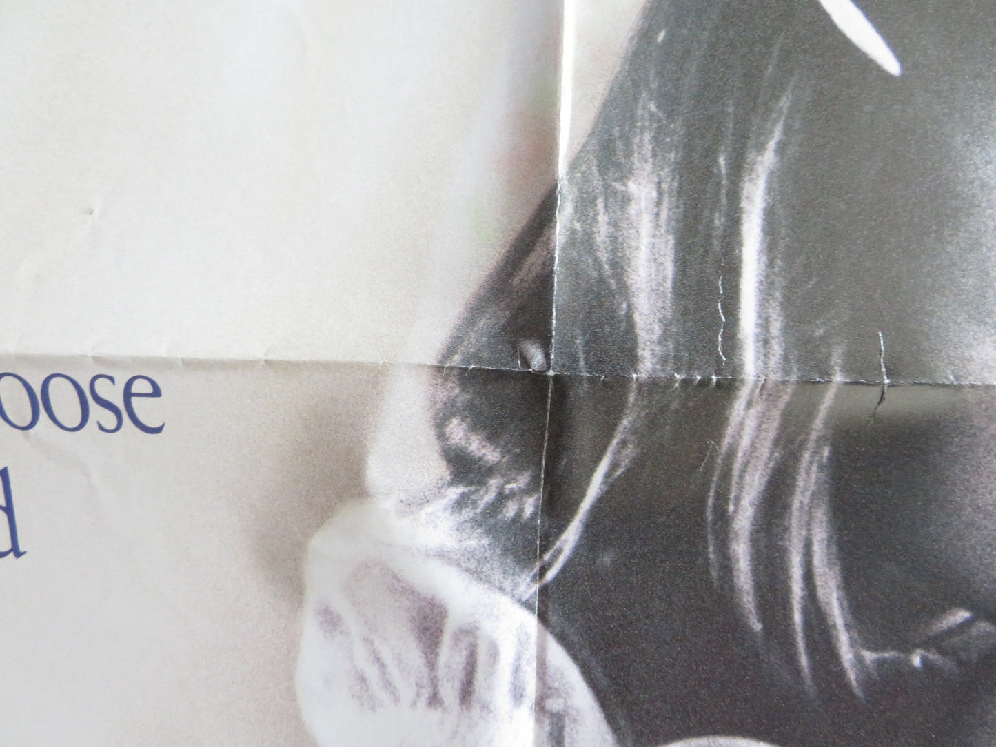 ZELLY & ME FOLDED US ONE SHEET POSTER ISABELLA ROSSELLINI DAVID LYNCH 1988 Rendezvous Cinema Movie posters