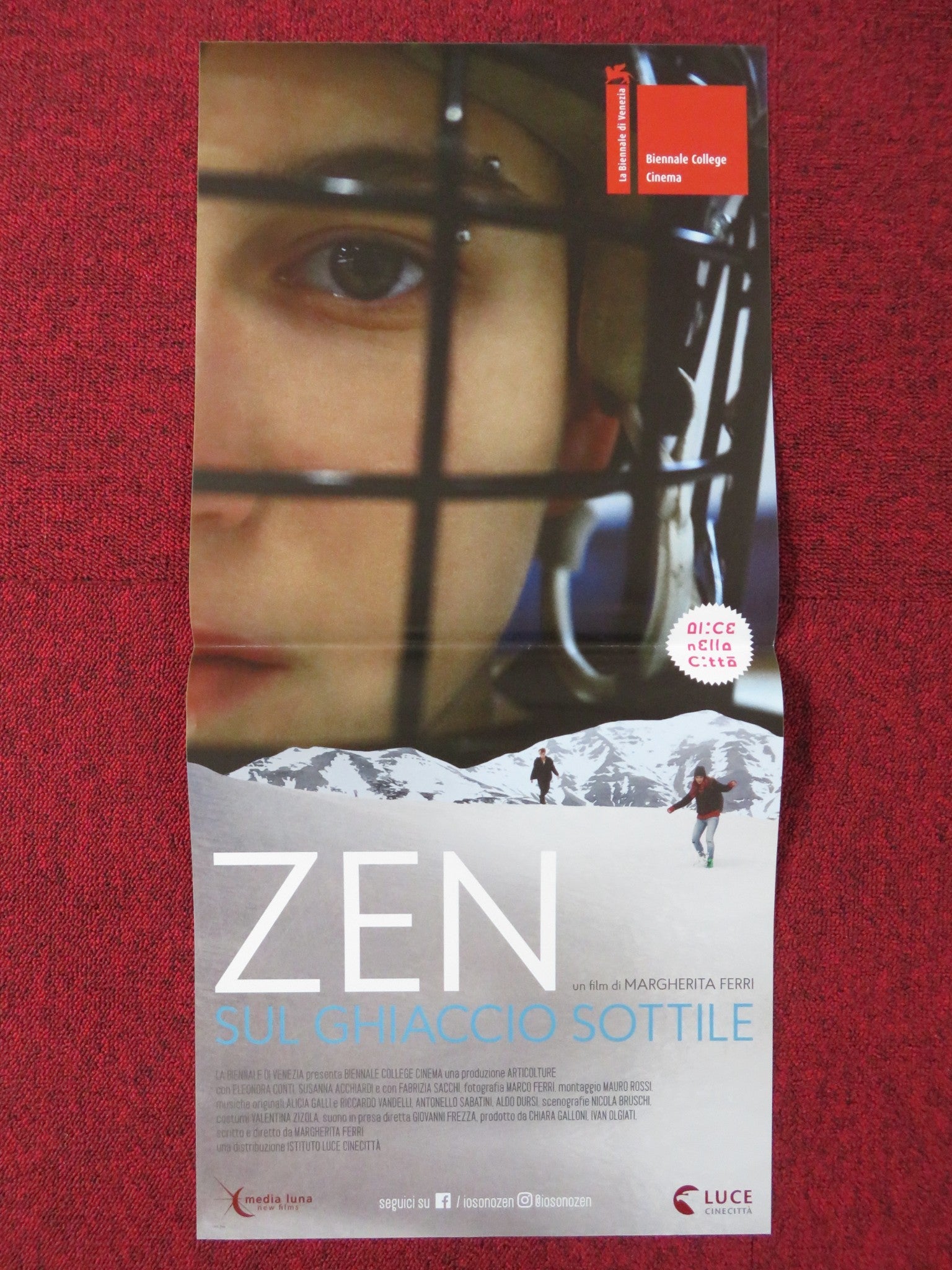 ZEN SUL GHIACCIO SOTTILE ITALIAN LOCANDINA POSTER ELEONORA CONTI 2018 Rendezvous Cinema Movie posters