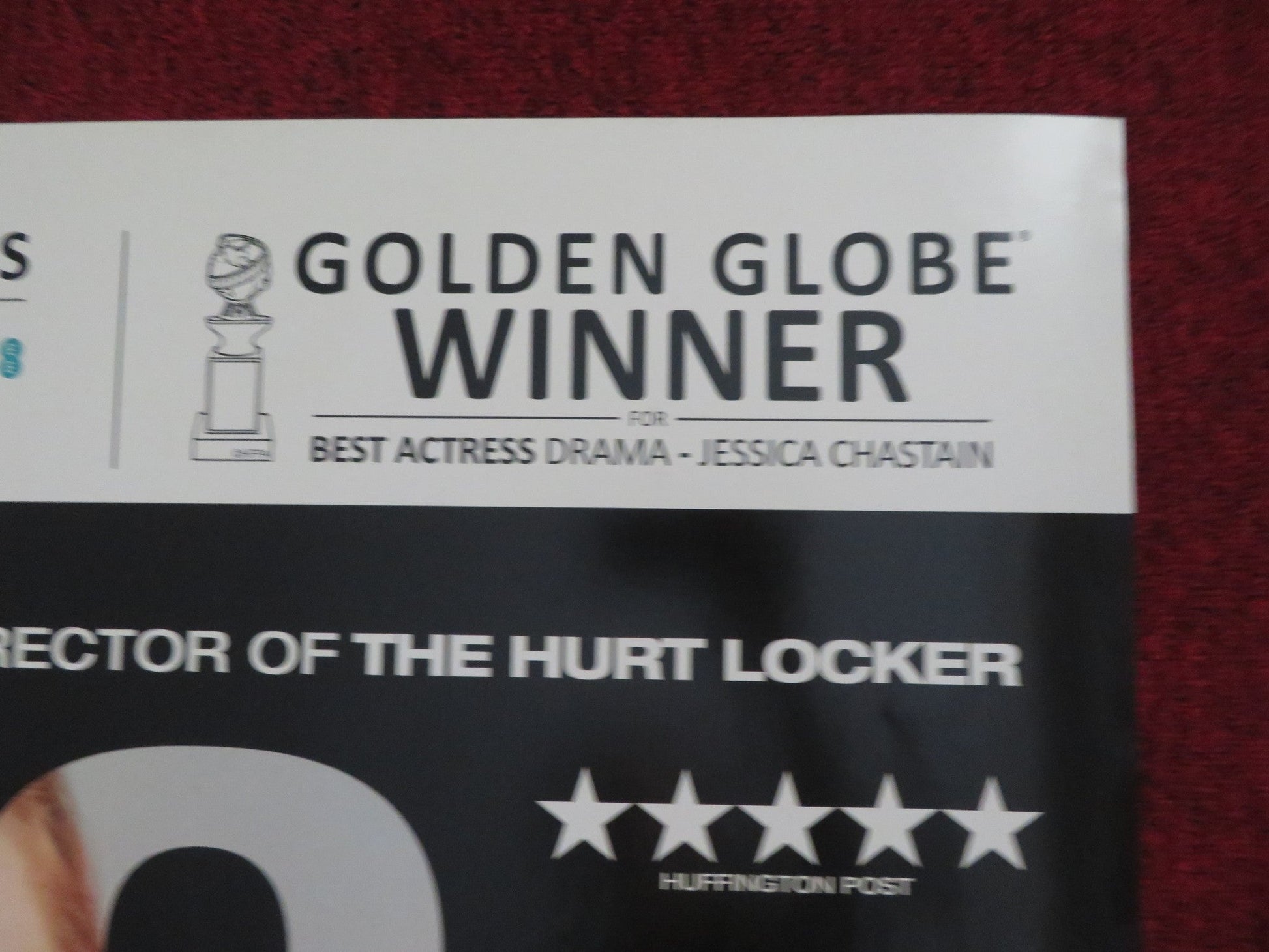 ZERO DARK THIRTY UK QUAD (30"x 40") ROLLED POSTER JESSICA CHASTAIN J.CLARKE '12 Rendezvous Cinema Movie posters