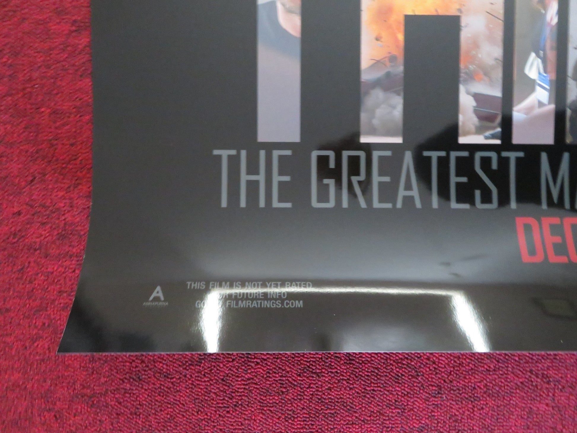 ZERO DARK THIRTY US ONE SHEET ROLLED POSTER JASON CLARKE REDA KATEB 2012 Rendezvous Cinema Movie posters