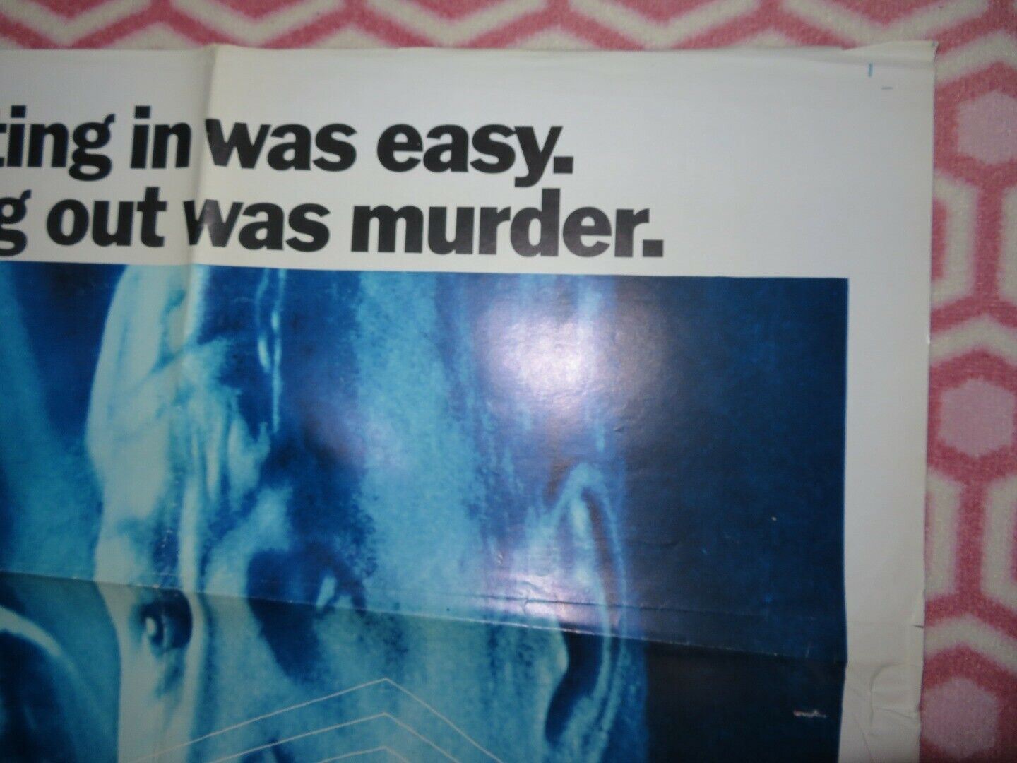 ZIG ZAG FOLDED US ONE SHEET POSTER GEORGE KENNEDY ANNE JACKSON 1970 - Rendezvous Cinema