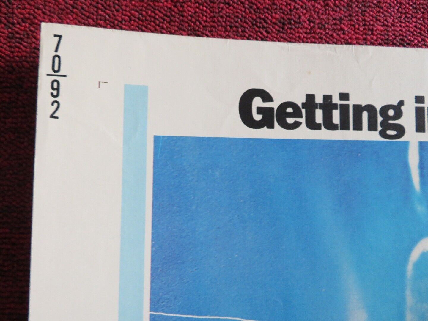 ZIG ZAG US HALF SHEET (22"x 28") POSTER GEORGE KENNEDY ANNE JACKSON 1970 Movie posters