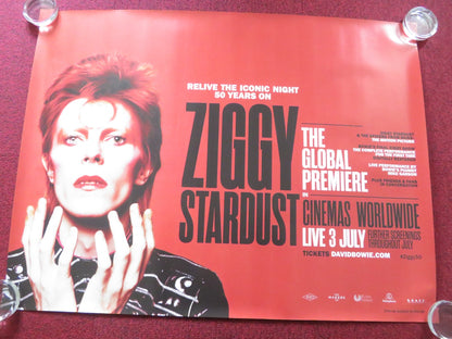 ZIGGY STARDUST AND THE SPIDERS FROM MARS UK QUAD (30"x 40") ROLLED POSTER R2023 Rendezvous Cinema Movie posters