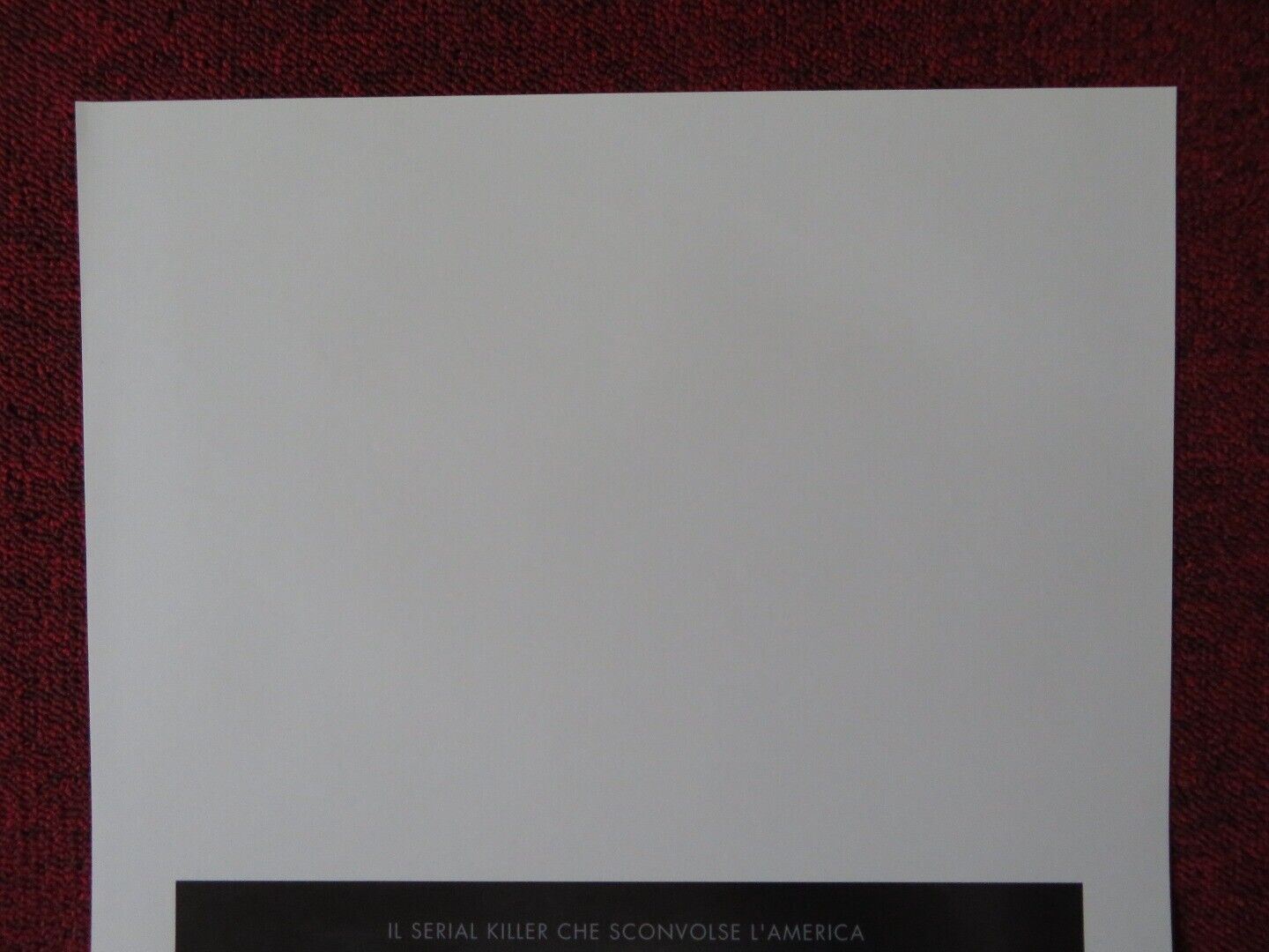 ZODIAC ITALIAN LOCANDINA (27.5"x13") POSTER J GYLLENHAAL R DOWNEY JR 2007 Movie posters