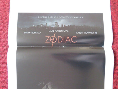 ZODIAC ITALIAN LOCANDINA (27.5"x13") POSTER J GYLLENHAAL R DOWNEY JR 2007 Movie posters