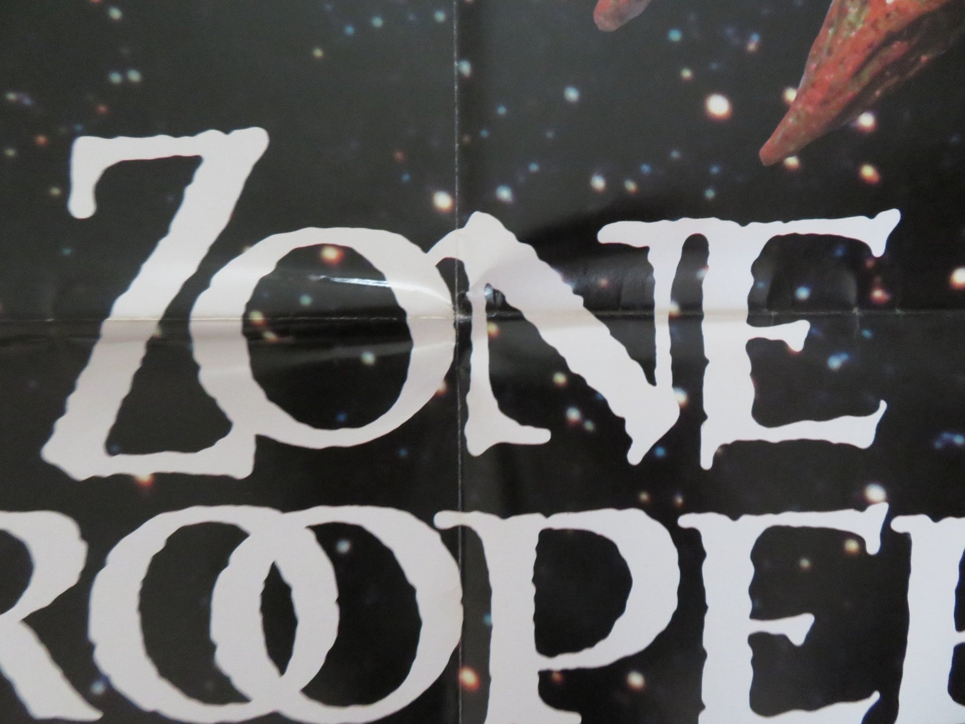 ZONE TROOPERS FOLDED US ONE SHEET POSTER TIM THOMERSON TIMOTHY VAN PATTEN 1985 Rendezvous Cinema Movie posters