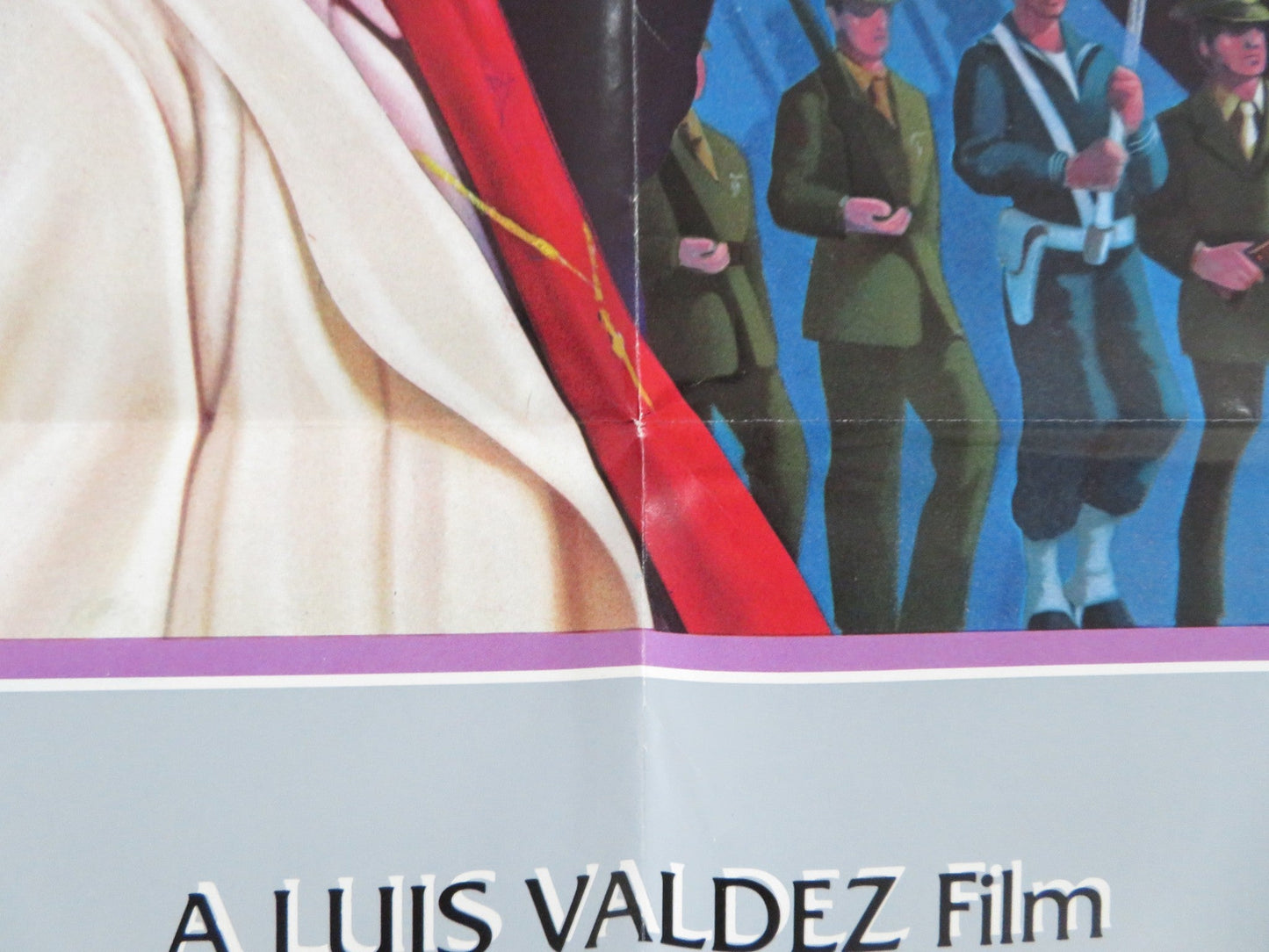 ZOOT SUIT FOLDED US ONE SHEET POSTER DANIEL VALDEZ EDWARD JAMES OLMOS 1981 Rendezvous Cinema Movie posters