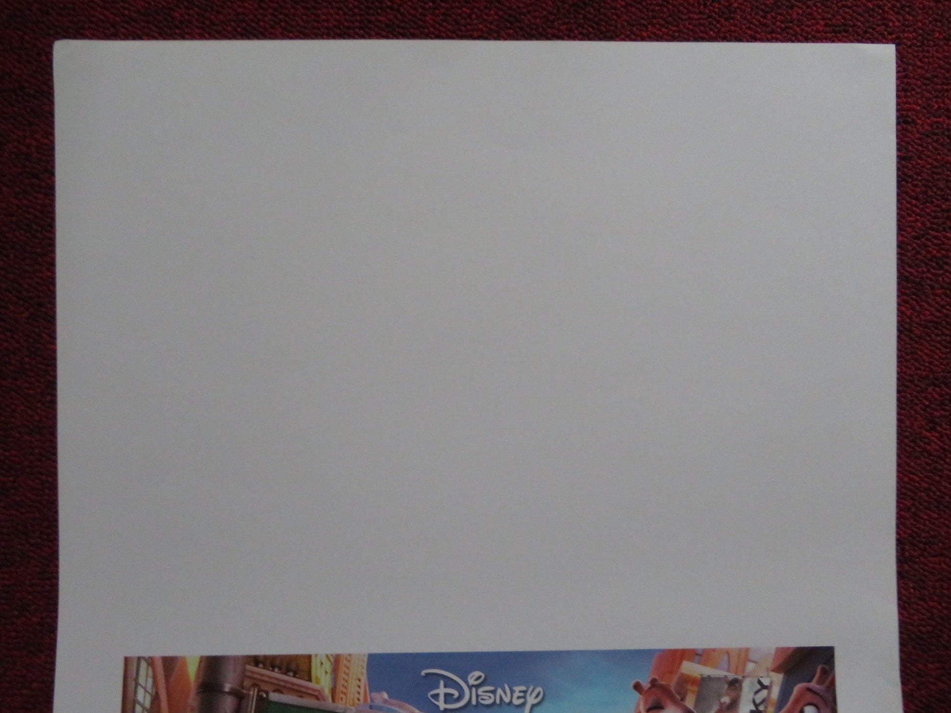 ZOOTROPOLIS ITALIAN LOCANDINA POSTER DISNEY JASON BATEMAN 2016 Rendezvous Cinema Movie posters