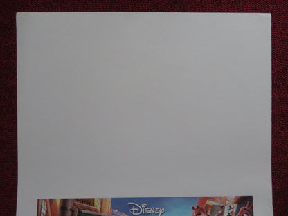 ZOOTROPOLIS ITALIAN LOCANDINA POSTER DISNEY JASON BATEMAN 2016 Rendezvous Cinema Movie posters