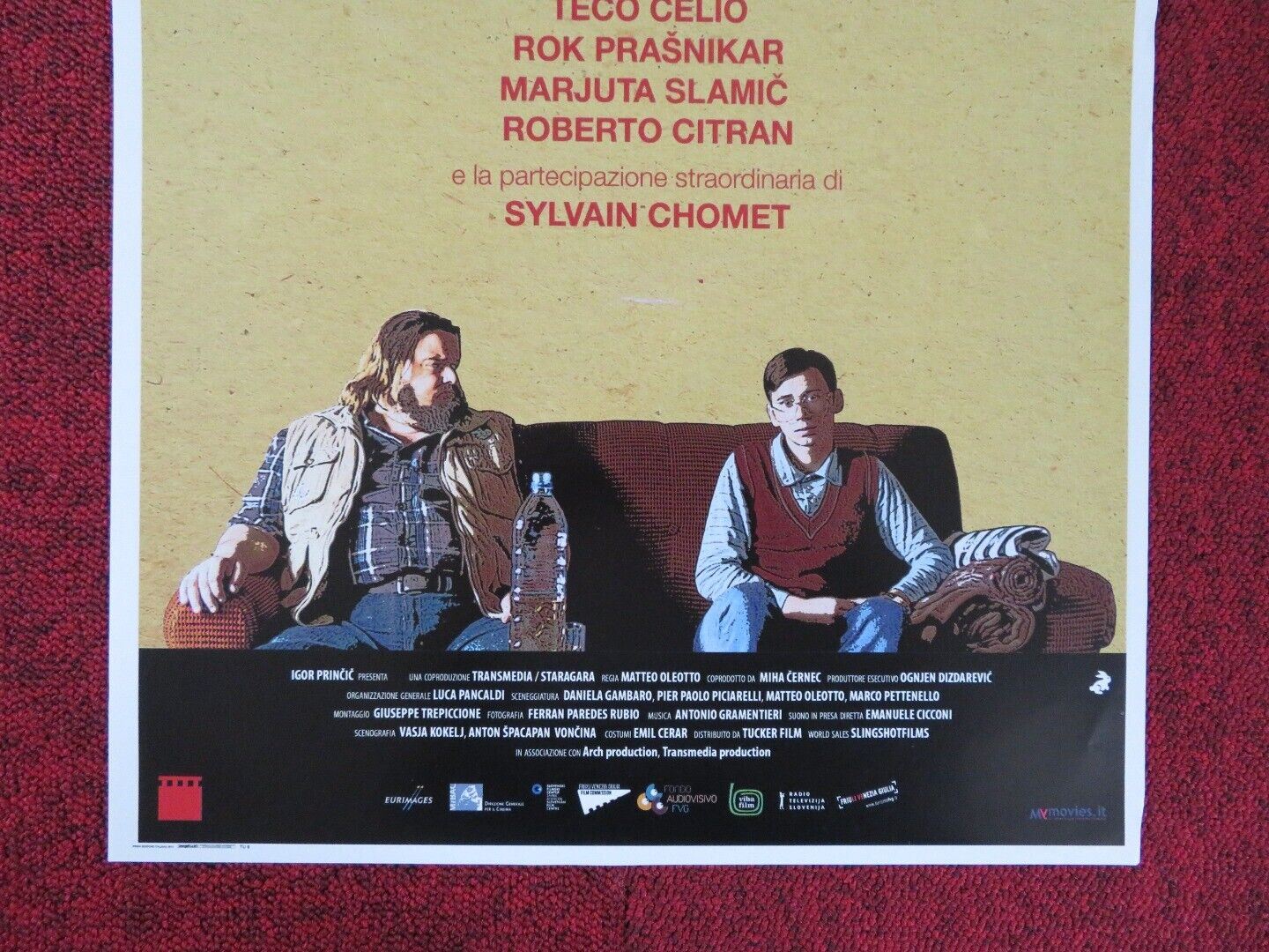 ZORAN IL MIO NIPOTE SCEMO ITALIAN LOCANDINA (26.5"x12.5") POSTER 2013 Movie posters