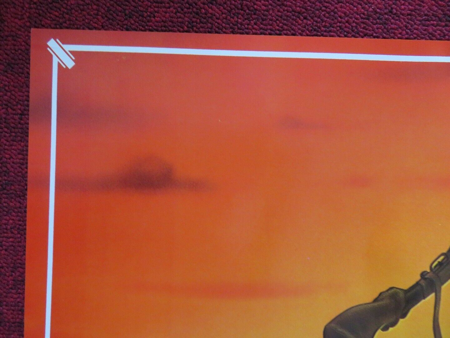 ZULU DAWN (38.5" X 25.5") FOLDED US ONE SHEET POSTER BURT LANCASTER 1979 Movie posters